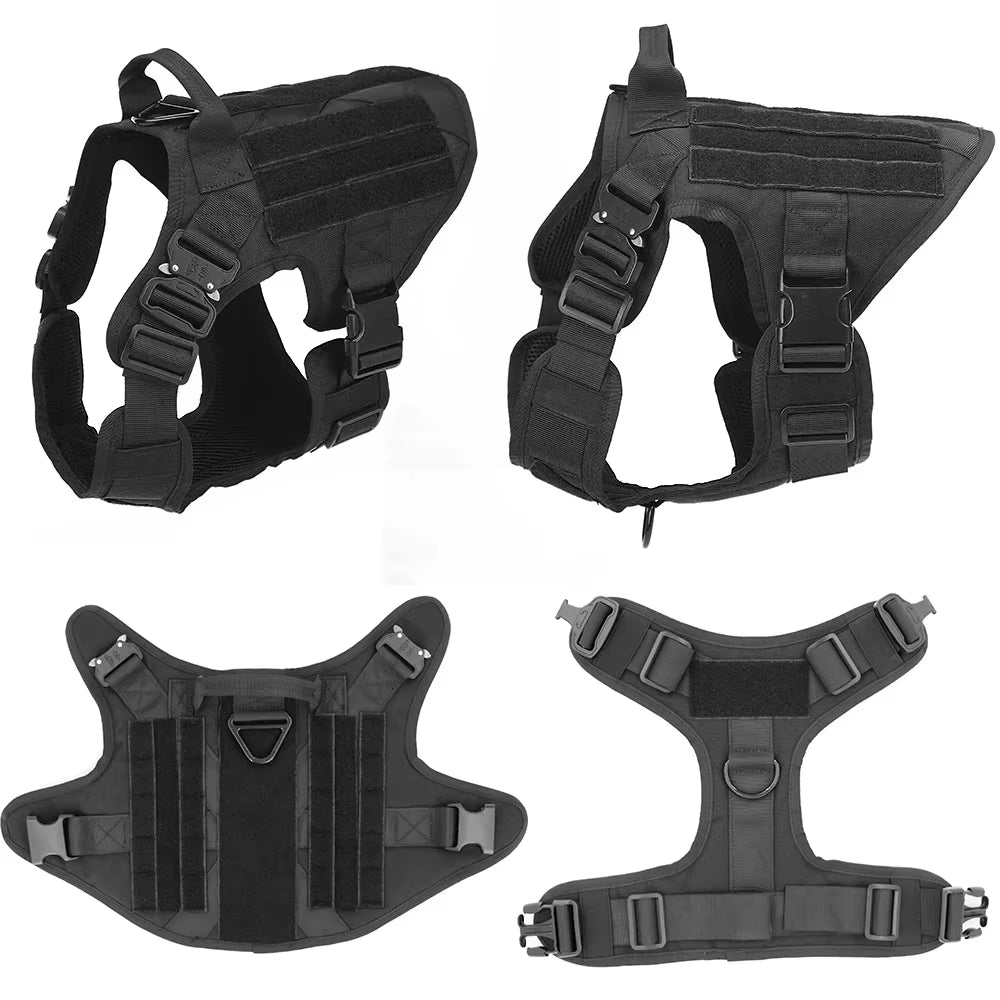 Heavy Duty Tactical No-Pull Harness (For Medium to Extra Large Dogs)