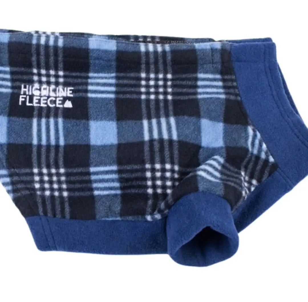 Highline Fleece Large Dog Coat | Soft Step-In Fleece Jacket (Sizes 12–28, Fits Up to 42” Chest)