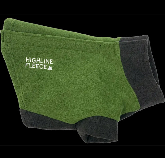 Highline Fleece Large Dog Coat | Soft Step-In Fleece Jacket (Sizes 8–28, Fits Up to 42” Chest)