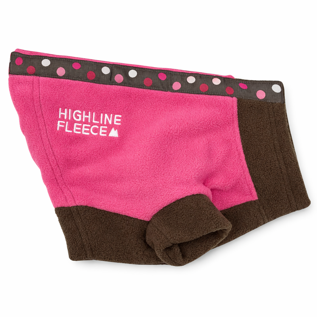 Highline Fleece Large Dog Coat | Soft Step-In Fleece Jacket (Sizes 12–28, Fits Up to 42” Chest)