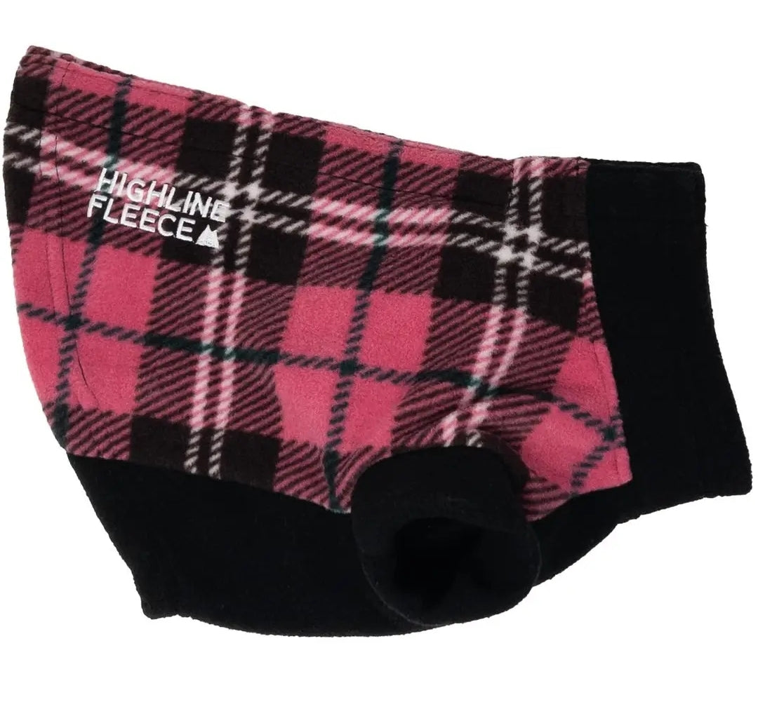 Highline Fleece Large Dog Coat | Soft Step-In Fleece Jacket (Sizes 12–28, Fits Up to 42” Chest)