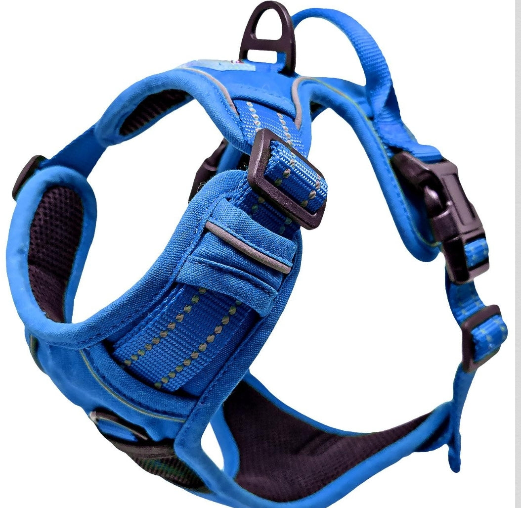 Venture Paw Pull Control Dog Harness – Durable Canvas Front Clip Harness